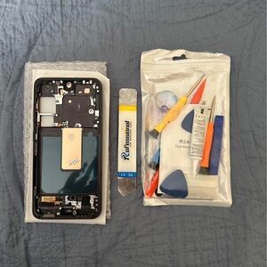 Cell Phone Repair Kit with Black Frame